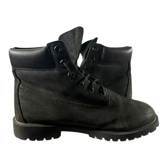 Timberland Premium Men’s Waterproof Boots Black Size 7 Utility Boots - Picture 7 of 8